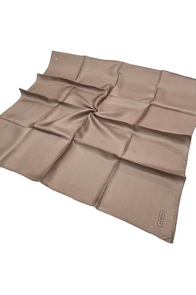 Armine Απλό Μεταξωτό Φουλάρι - 24 Mink Twill