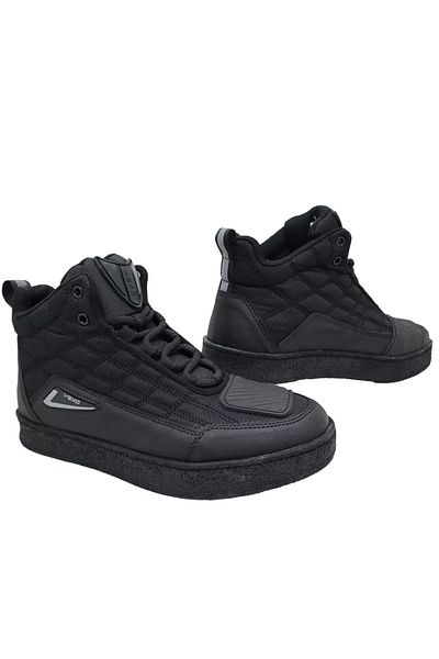 Vexo City Motorcycle Shoes Black