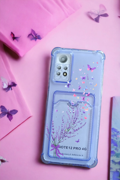 Kılıforyum حافظة Redmi Note 12 Pro 4G - حافظة Note 11 Pro مع حجرة للبطاقات وح...