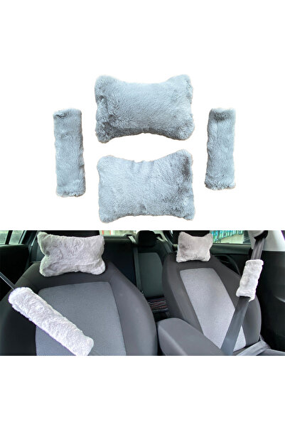 Blingston Σετ μαξιλαριών ασφαλείας για ζώνη ασφαλείας αυτοκινήτου με βελούδιν...