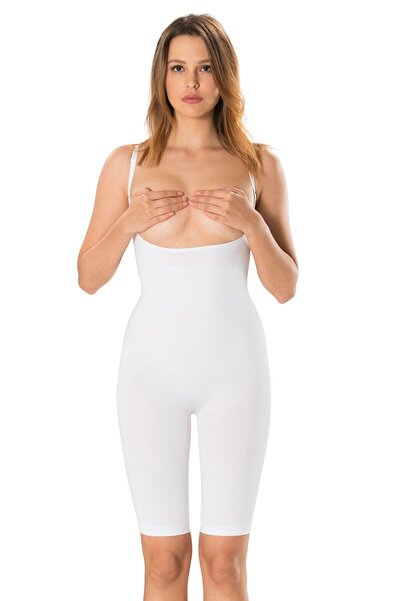 Formactive Kadın Göğüs Altı Paçalı Body Korse - Toparlayıcı & Esnek İç Giyim ...