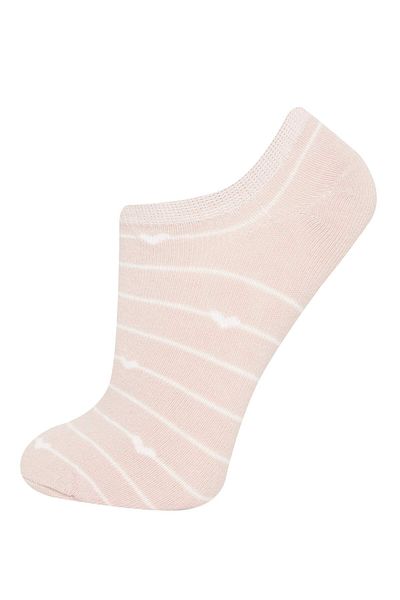 DeFacto Women's 3-Piece Cotton Sneaker Socks 3127736
