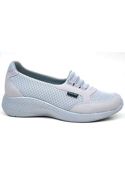 KİNG PAOLO King Paolo U6600 Krakers Casual - Light Gray - Women's Shoes