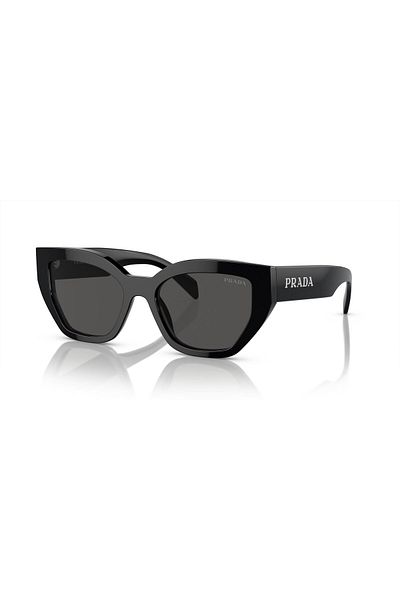 Prada Woman Butterfly Sunglasses- Pr A09s - Lense Size:53mm - Black