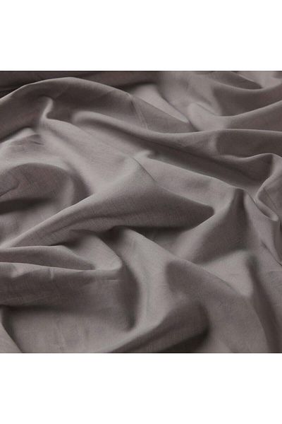 ipekevi Silver Plain Cotton Shawl
