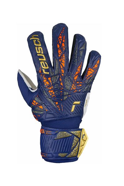 Reusch Attrakt Solid Children's Goalie Gloves 5472515 -4410