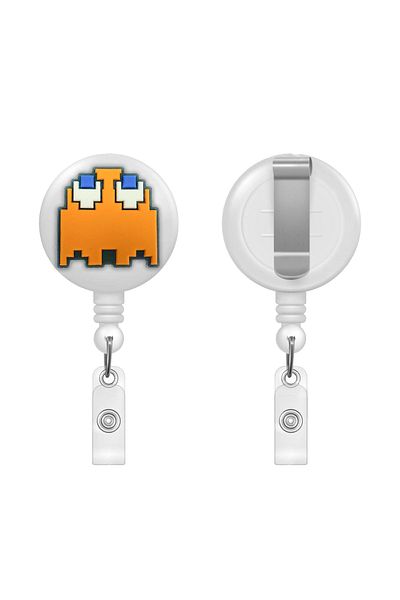 PABALAS Pac-Man Clyde Figured Yoyo Card Holder