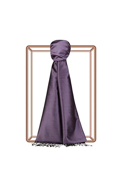 ipekevi Tek Taraflı İpek Şal - Violet