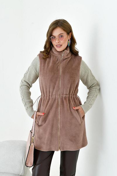 FTZ WOMEN Women's Cashew Vest Kakao 30956