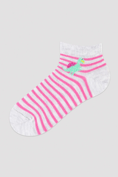 Penti Πολύχρωμες κάλτσες μποτάκια 3 τεμαχίων για κορίτσια με σχέδιο Safari