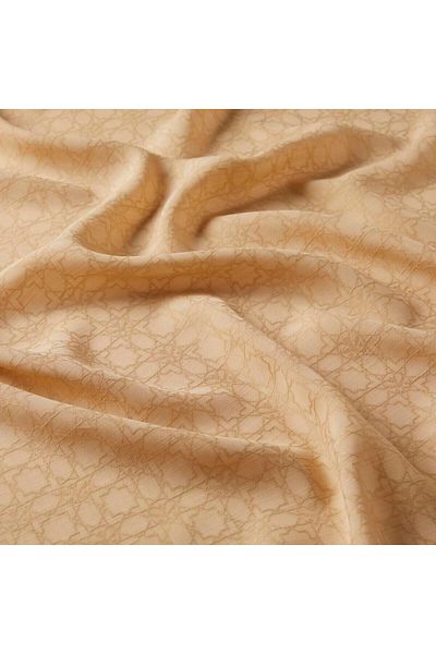 ipekevi Four Seasons Camel Monogram Shawl
