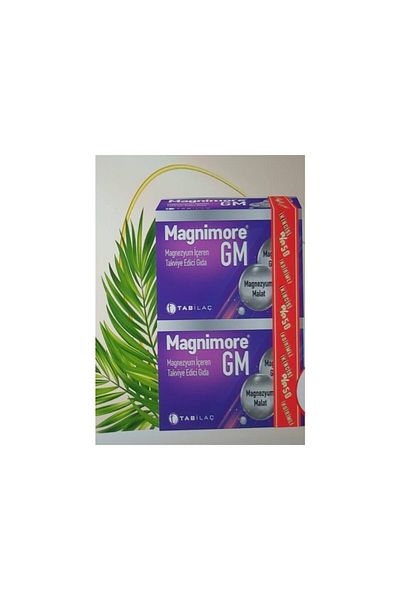 Magnimore X2 Pieces Gm 60 Tablets
