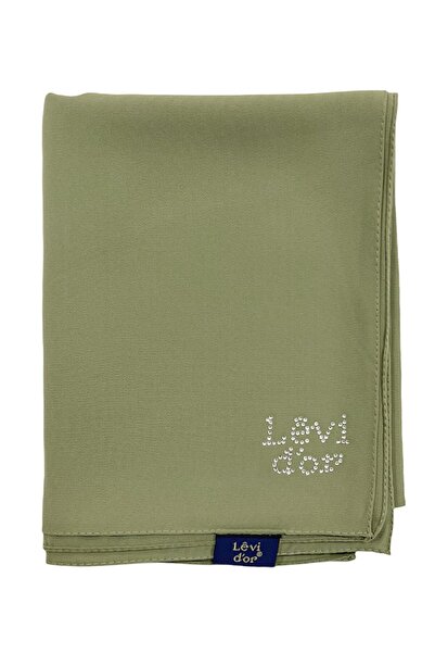 Levidor Șal din mătase Medina - Verde uleios