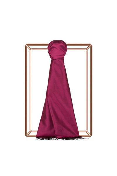 ipekevi Single Sided Silk Shawl - Pansy