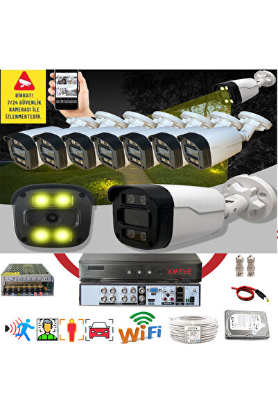 Bisesvar 8 Li Yapay Zeka Destekli Araç,yüz,insan Ve Hareket Algılayan 5 Mp Le...