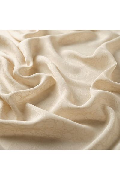 ipekevi Four Seasons Ecru Monogram Shawl