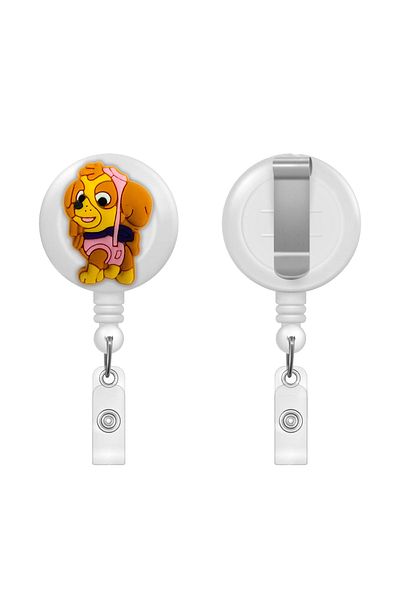 PABALAS Yoyo Card Holder with Paw Petrol Skye Figure