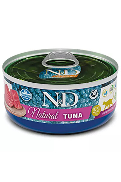 N&D Natural Tuna Balıklı Kedi Konservesi 70 Gr