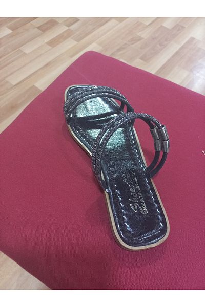 emin kundura Stone Detailed Women's Sandals