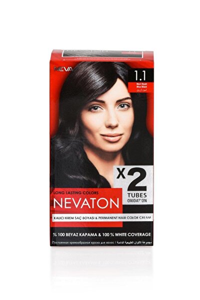 Nevaton 2 Li Saç Boyası 1.1 Mavi Siyah