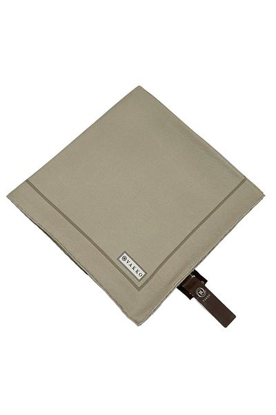 Vakko Μεταξωτό κασκόλ Mink Plain Twill