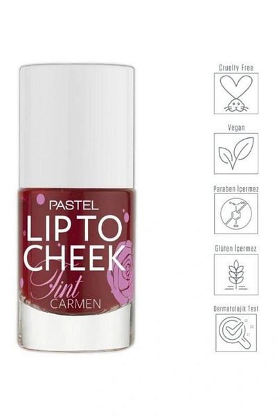 Pastel Lip to Cheek Tint Carmen Lipstick, Blush and Sunlight Highlighter - Illuminator 101