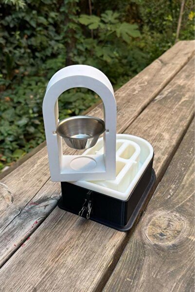 rufus concept Kemerli Kasnaklı Silikon Buhurdanlık Kalıbı