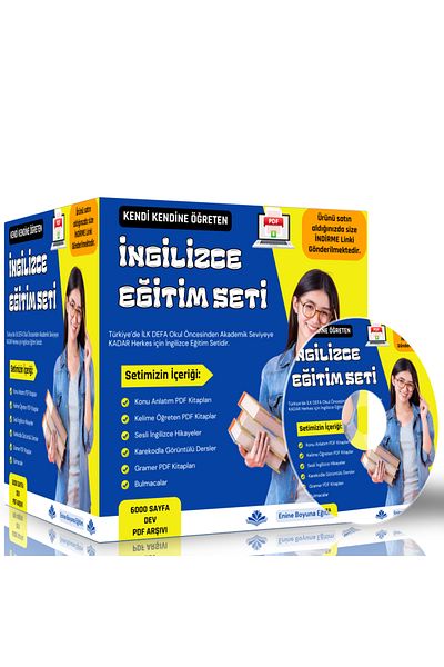 Enine Boyuna Eğitim Self-Study English Kit (6000 Pdf Pages)