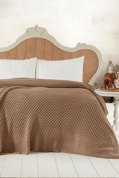 DOUX HOME Zeynep Knitwear Bedspread 220 X 240 (Biscuit)