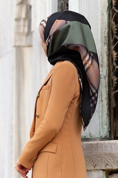 Vissona Μεταξωτό κασκόλ Twill - 581 - 0037-0001