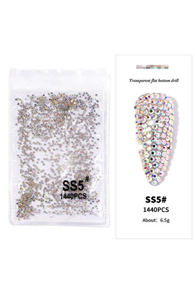 Aka tırnak yüz taş süsleme