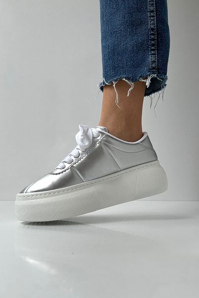 Mupa Shoes Pantofi sport de damă de culoare argintie