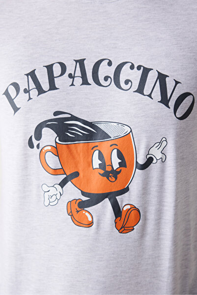 Penti Papaccino Çok Renkli Şortlu Pijama Takımı