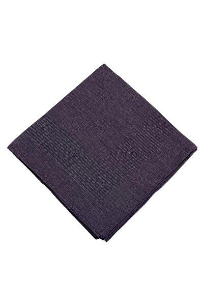 MİRAY Miray Απλό Βαμβακερό Φουλάρι - Μελιτζάνα