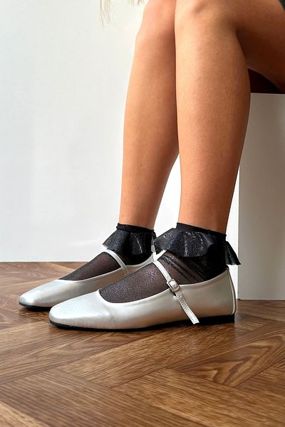 Mupa Shoes Balerini de damă SILVER