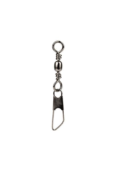 SEA HORSE Pack of 10 Black Nickel Clips - No:4/0
