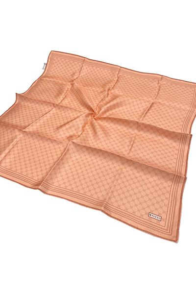 Vakko Μεταξωτό μαντήλι Twill - Special Series - Salmon