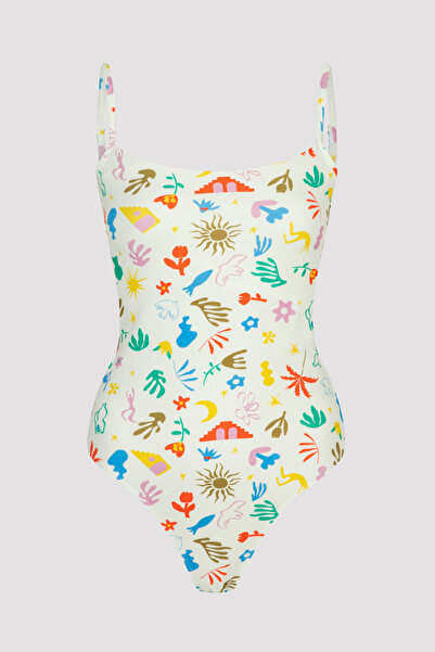 Penti Desenli Bodysuit