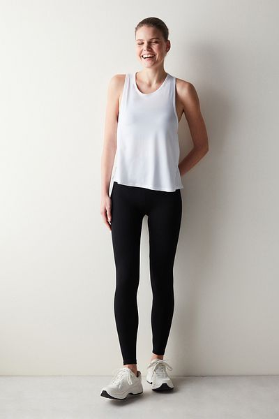 Penti White Crew Neck Sports Athlete