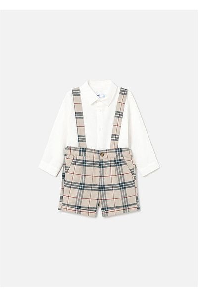 MAYORAL Baby Boy Green Bermuda Set - 2251