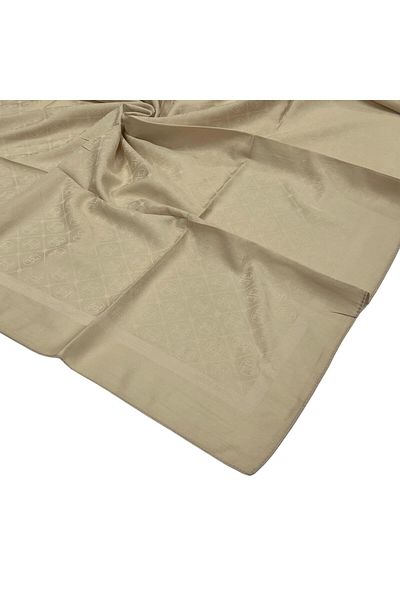 Pierre Cardin Μπεζ βαμβακερό κασκόλ - 1030400-932
