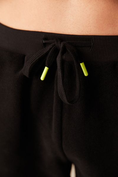 Penti Ανδρικό παντελόνι Jogger σε μαύρο πάτο με πιτζάμα