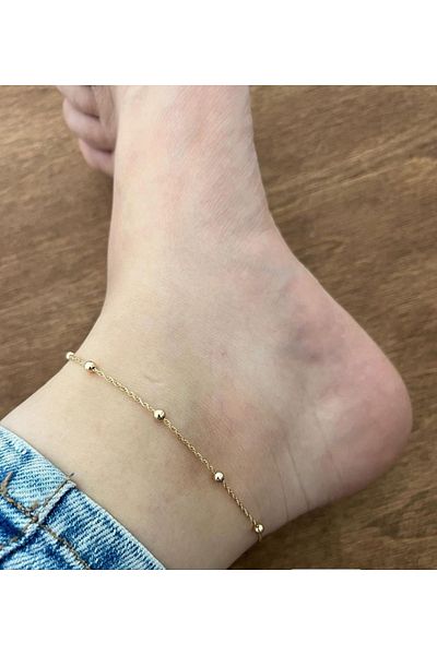 derokas Anklet Anti-Tarnish 316 L Stainless Steel Chain