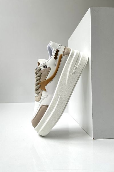 Mupa Shoes Γυναικεία αθλητικά παπούτσια Μπεζ