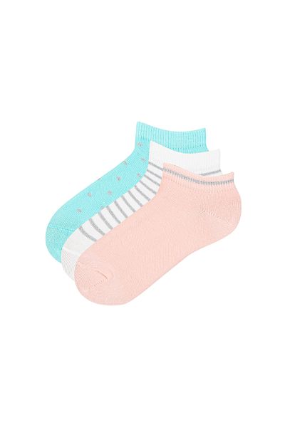 Penti G Shiny 3-Piece Booties Socks