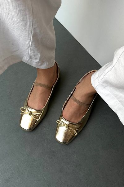 Mupa Shoes Balerini de damă GOLD