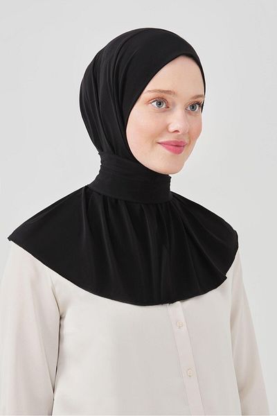 LAVENDER Snap Shawl - Black