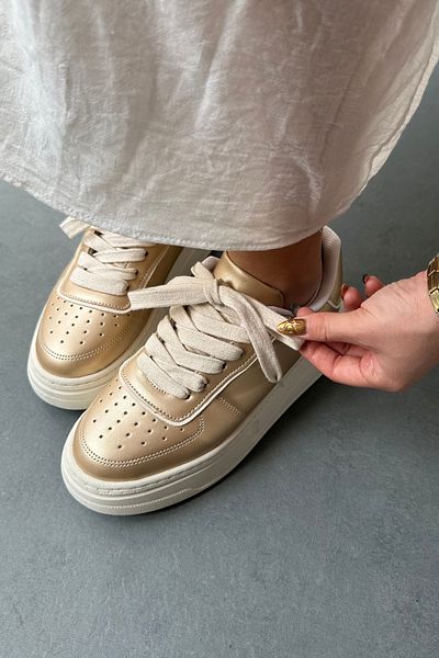 Mupa Shoes Γυναικεία αθλητικά παπούτσια - Χρυσό μοντέλο