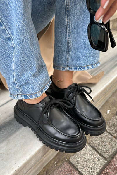 Mupa Shoes Black Women's Loafers