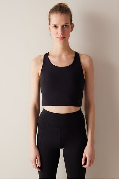 Penti Cross Back Black Active Top